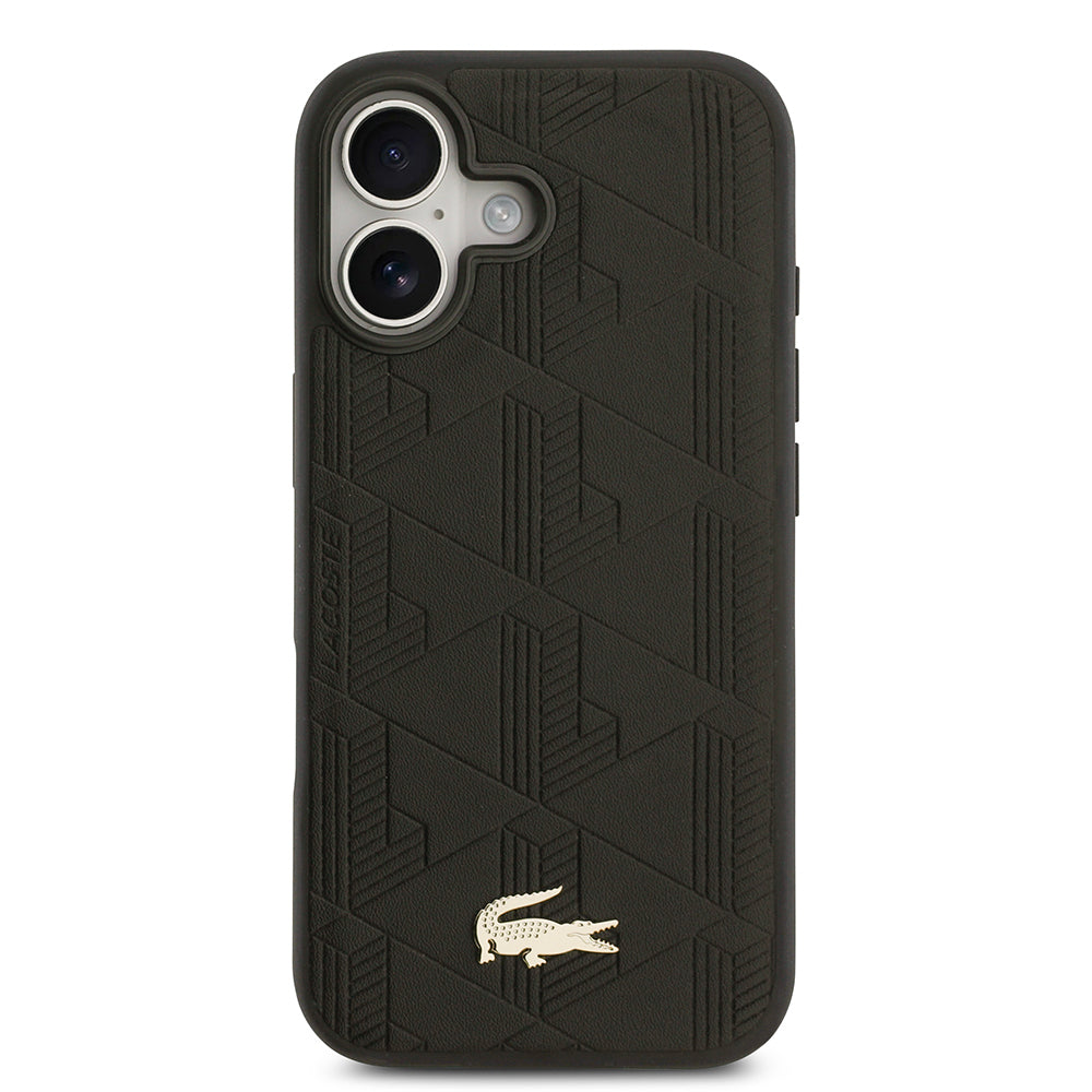 Lacoste iPhone 17 Orjinal Lisanslı M-safe Şarj Özellikli PU Deri Tasarımlı Karışık Monogram Desenli Kılıf Lacoste iPhone 17 Orjinal Lisanslı M-safe Şarj Özellikli PU Deri Tasarımlı Karışık Monogram Desenli Kılıf